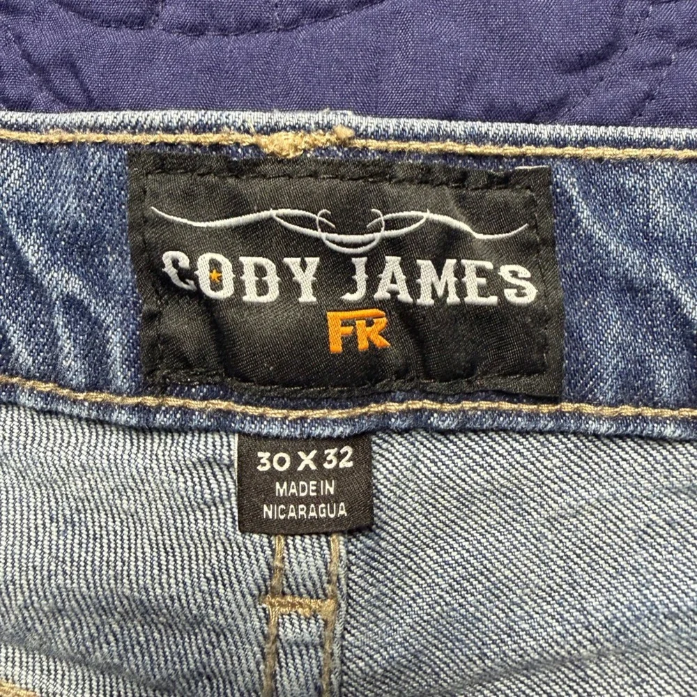 Cody James FR Flame Resistant Bootcut Jeans Mens 30x32  Denim Westex Indigo EUC